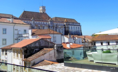 Coimbra, roofs and terraces